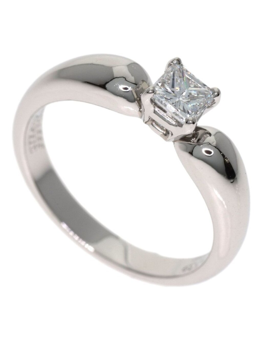 Van Cleef & Arpels Cleef&apels Square Diamond Ring